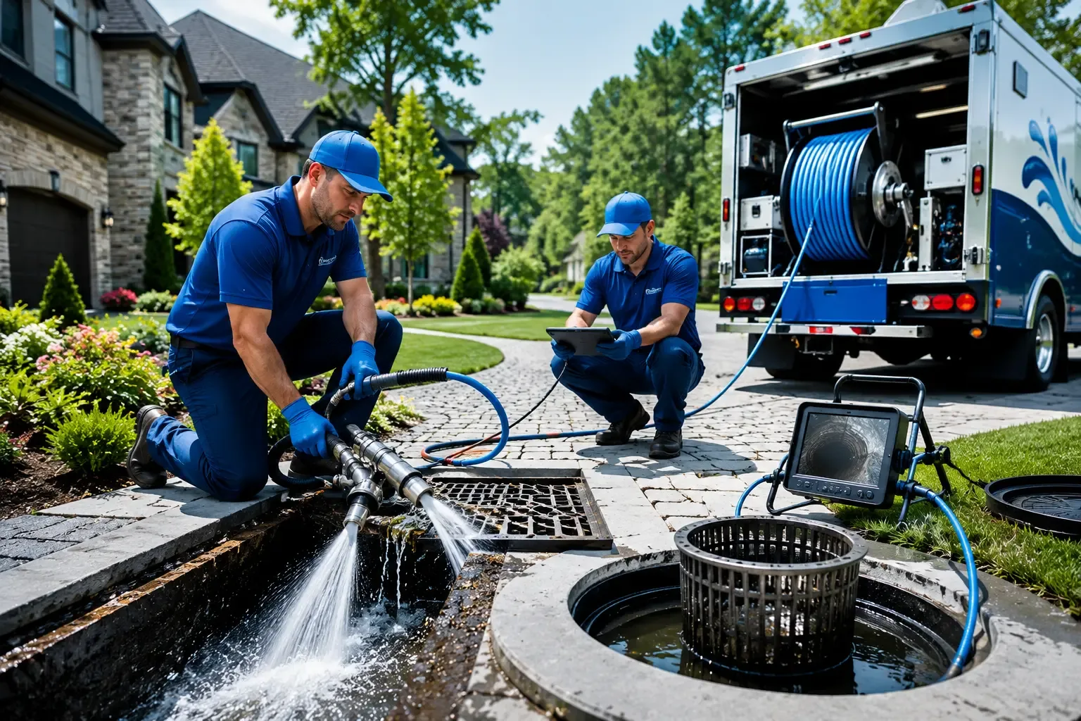 Local outdoor drain cleaning professionals in Slidell, TX